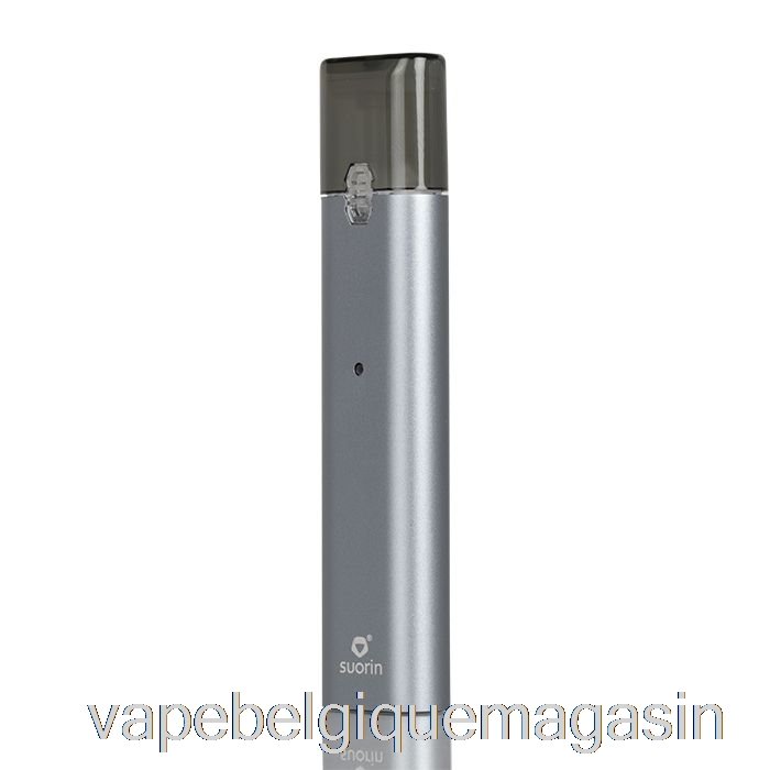 Vape Jetable Suorin Ishare Kit Pod Portable Unique édition Métal - Gris